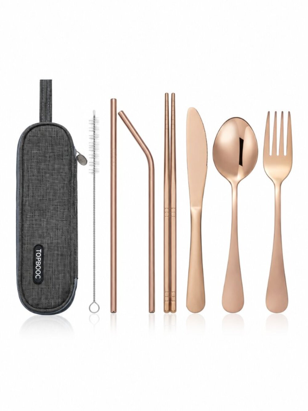 Pick Your Color - Portable Stainless Steel Flatware Set - NEW